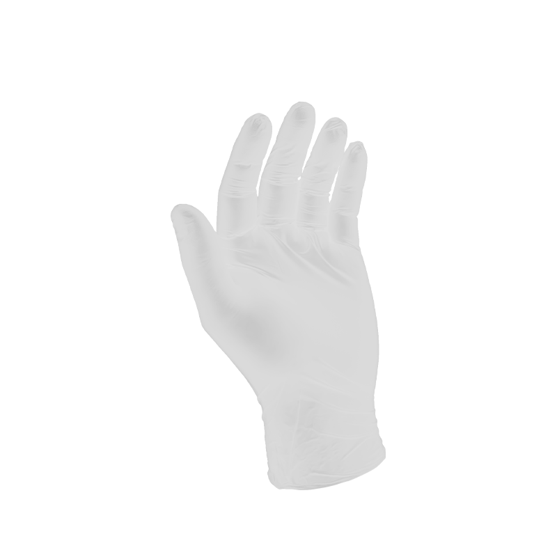 Weiße Handschuhe S