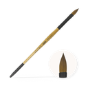 Flat Sable Brush N°6