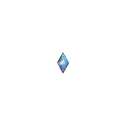[1101122] Strass Diamond Shape Crystal AB #5x3mm