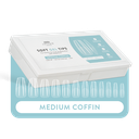 Soft Gel Tips Box Medium Coffin