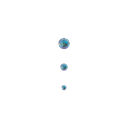 Strass Crystal AB - Argenté multi-reflet